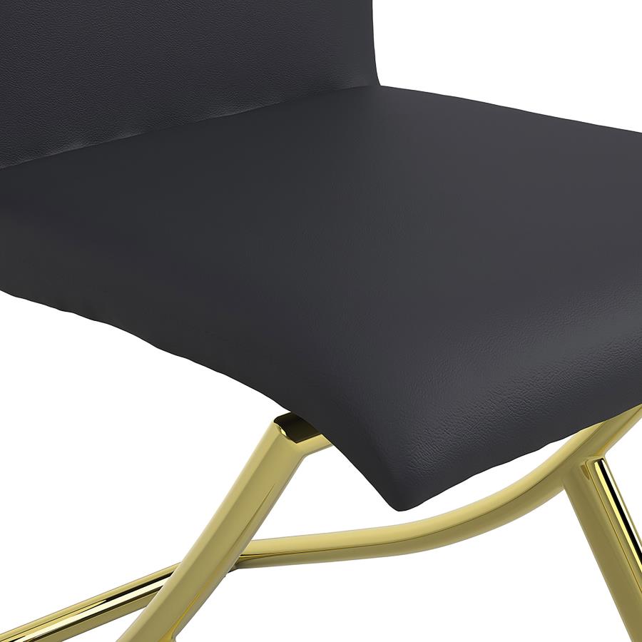 Carmelia Black Side Chair - MyWaynesHome #