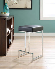 Gervase Black Counter Stool - MyWaynesHome #