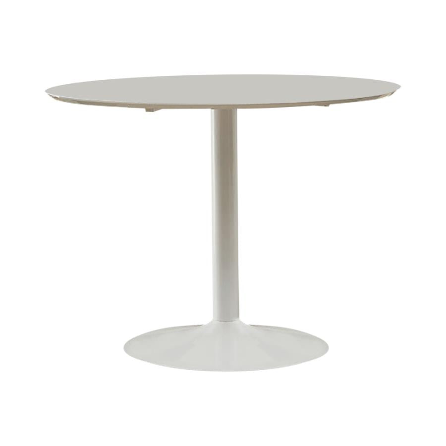 Lowry White Dining Table - MyWaynesHome #