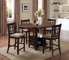 Lavon Brown Counter Height Dining Table - MyWaynesHome #