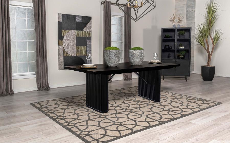 Catherine Black Dining Table - MyWaynesHome #