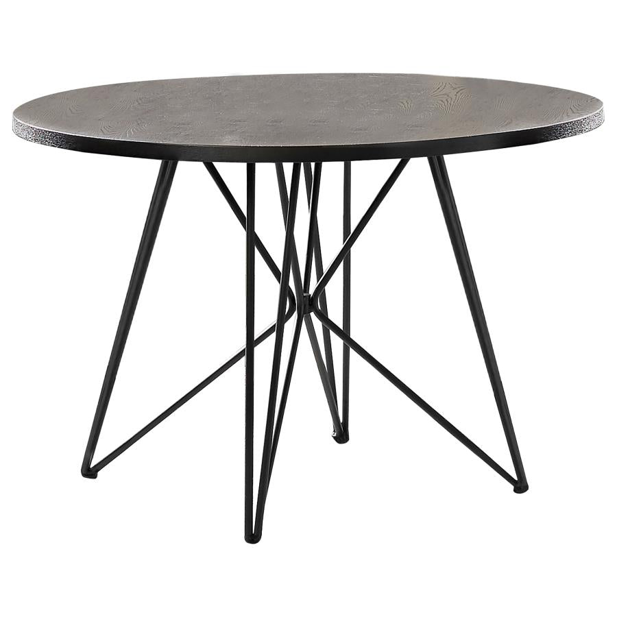 Rennes Black Dining Table - MyWaynesHome #