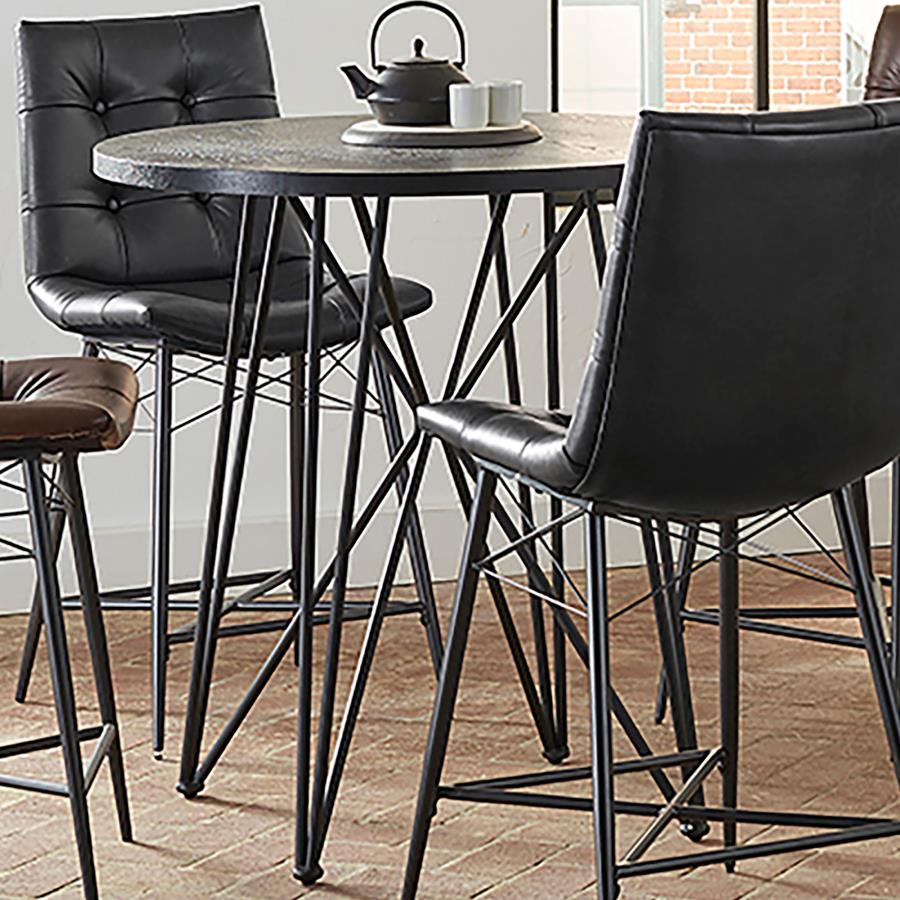 Rennes Black Counter Height Dining Table - MyWaynesHome #