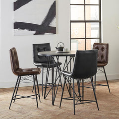 Rennes Black Counter Height Dining Table - MyWaynesHome #