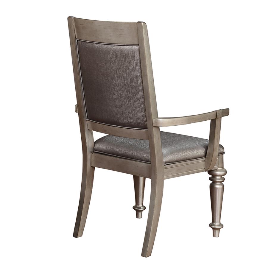 Bling Game Silver Arm Chair - MyWaynesHome #