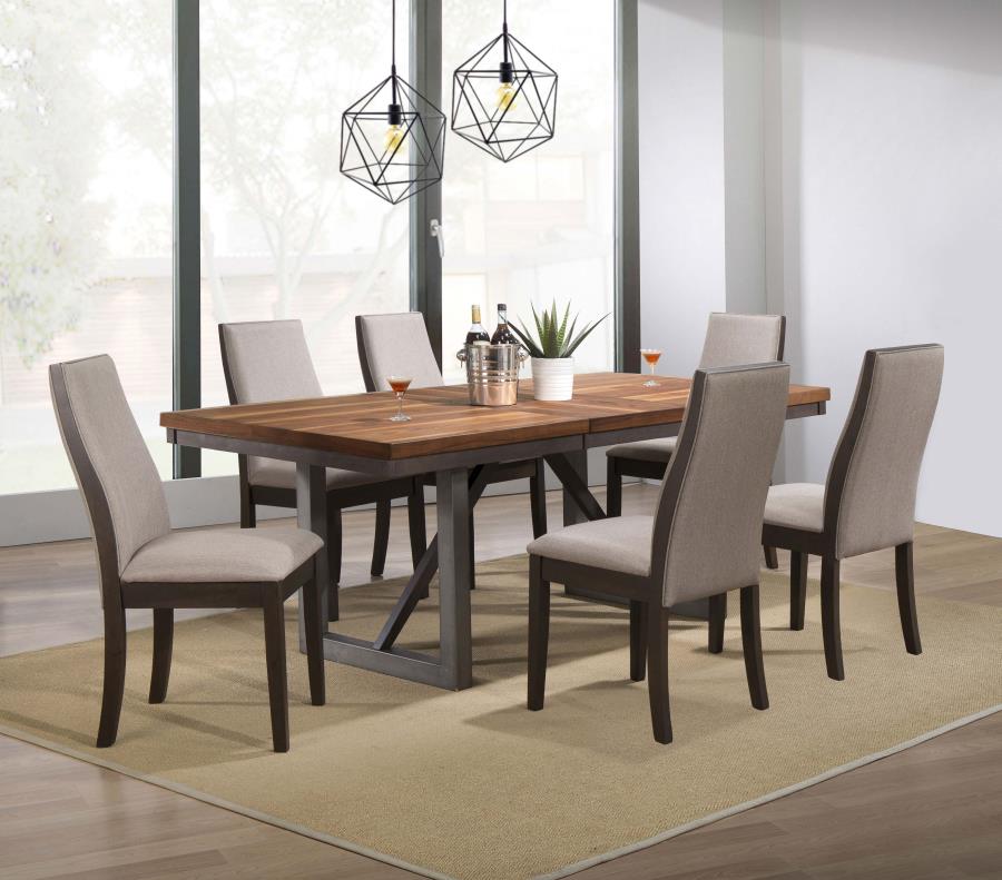 Spring Creek Brown Dining Table - MyWaynesHome #