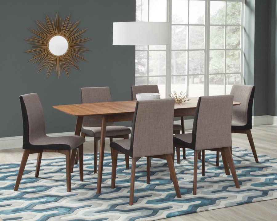 Redbridge Brown 7 Pc Dining Set - MyWaynesHome #