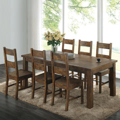 Coleman Brown 7 Pc Dining Set - MyWaynesHome #