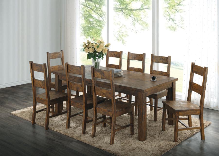 Coleman Brown 9 Pc Dining Set - MyWaynesHome #