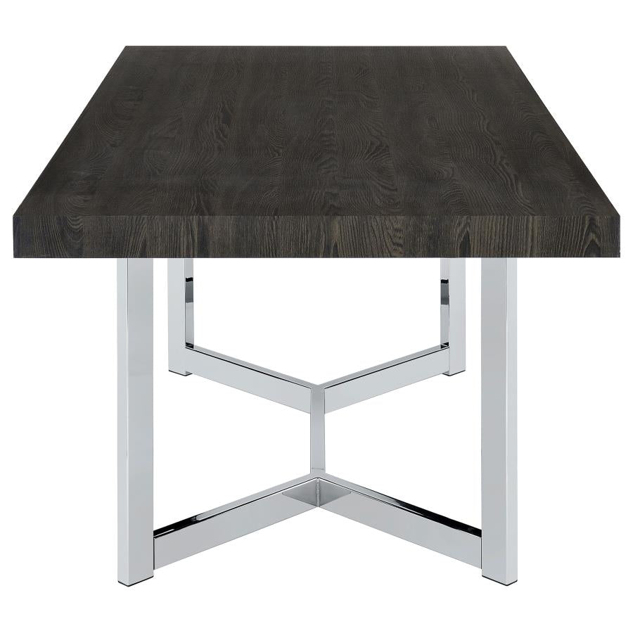 Benson Black Dining Table - MyWaynesHome #