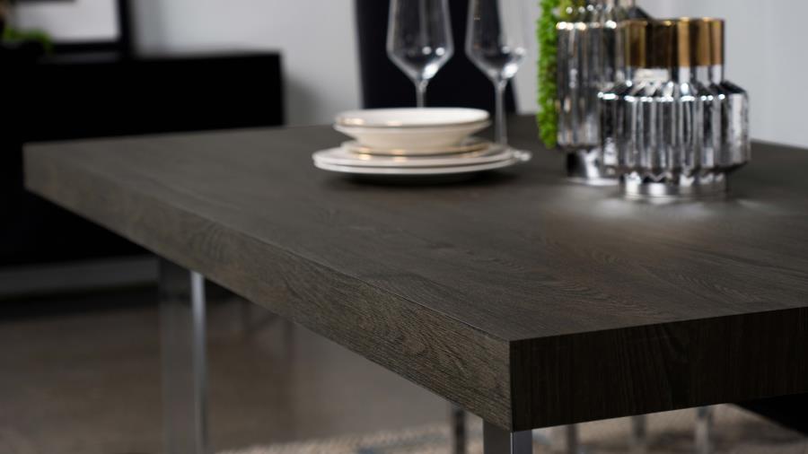 Benson Black Dining Table - MyWaynesHome #