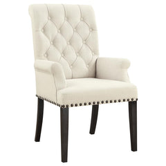 Alana Beige Arm Chair - MyWaynesHome #