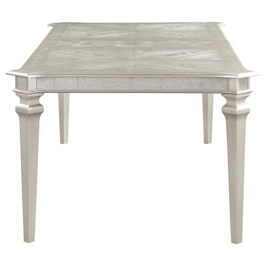 Evangeline Silver 7 Pc Dining Set - MyWaynesHome #