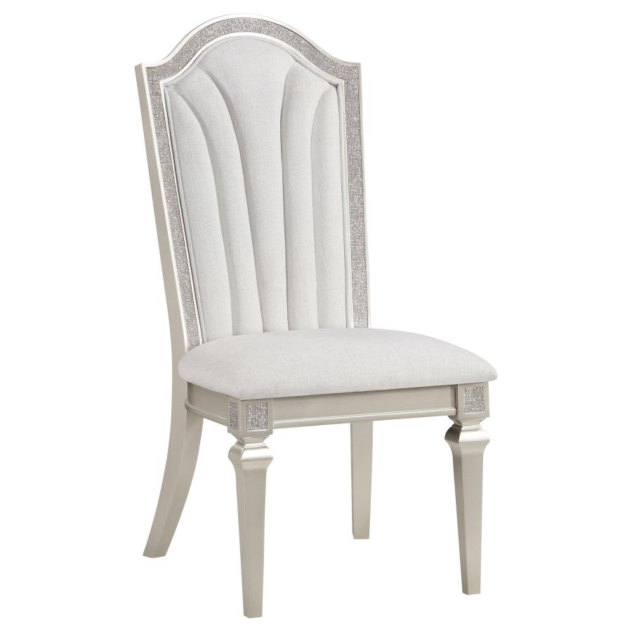 Evangeline Silver 7 Pc Dining Set - MyWaynesHome #