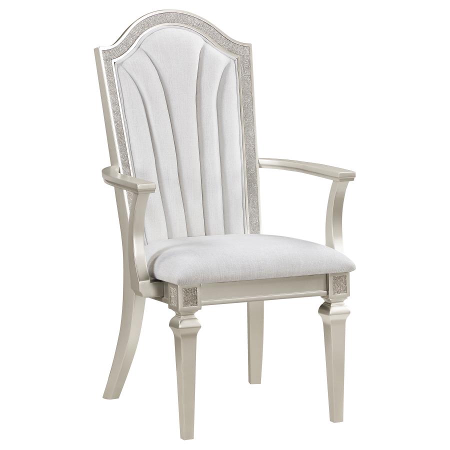 Evangeline Silver 7 Pc Dining Set - MyWaynesHome #