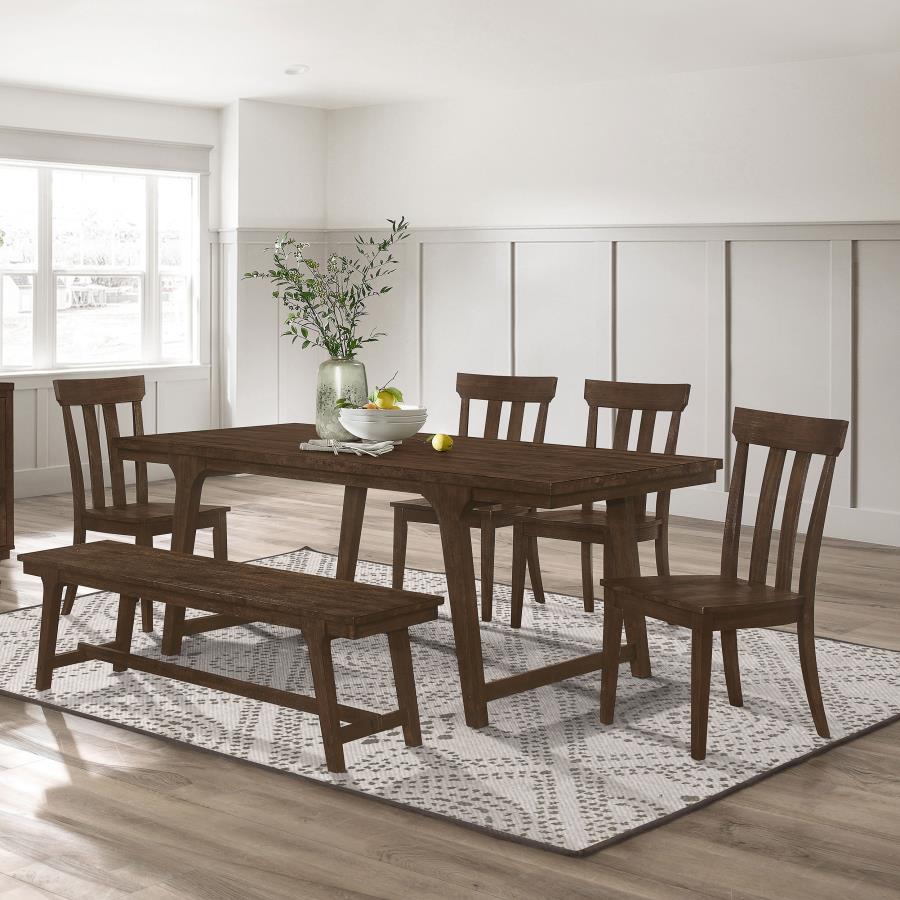 Reynolds Brown 6 Pc Dining Set - MyWaynesHome #