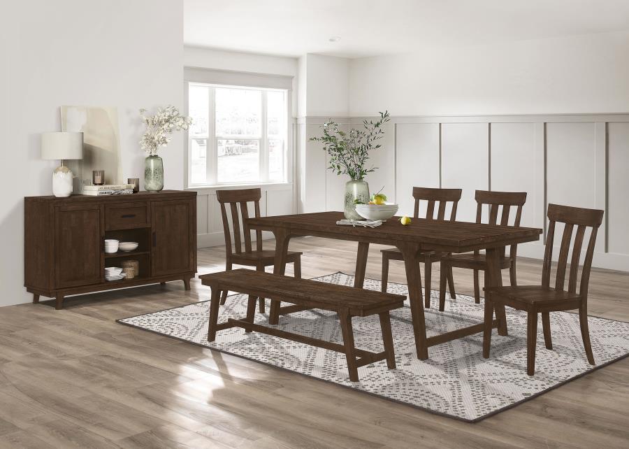 Reynolds Brown Dining Table - MyWaynesHome #
