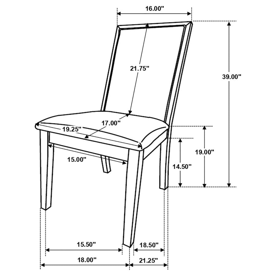 Kelly Beige Side Chair - MyWaynesHome #