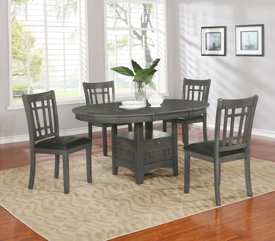Lavon Grey 5 Pc Dining Set - MyWaynesHome #
