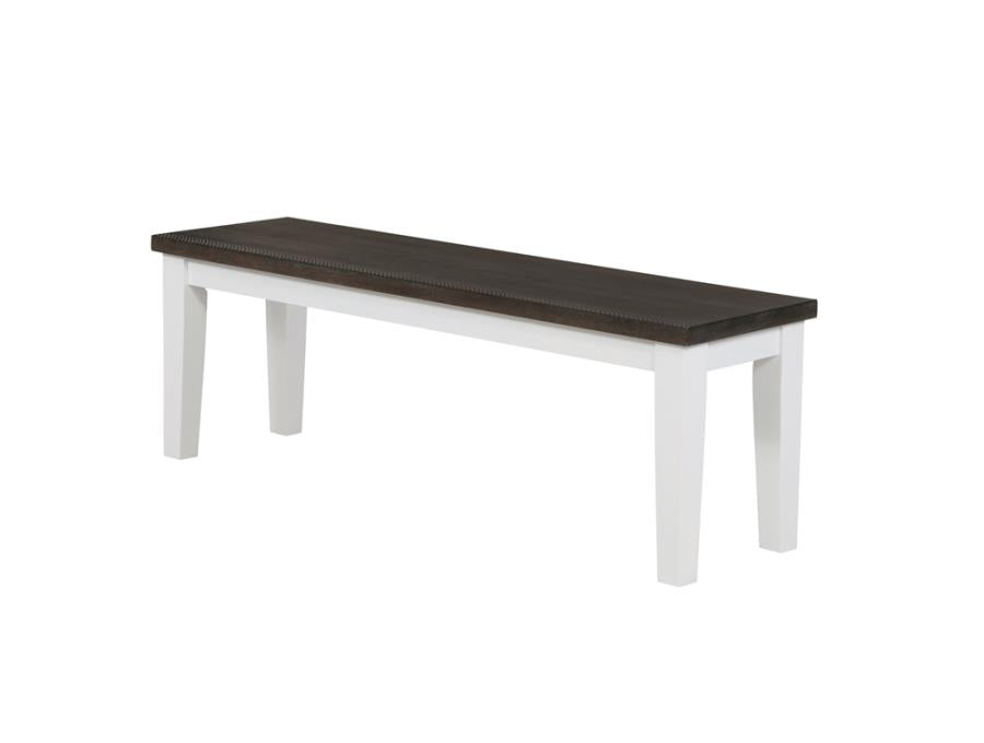 Kingman White Bench - MyWaynesHome #