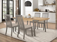 Nogales Grey 5 Pc Dining Set - MyWaynesHome #