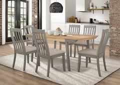 Nogales Grey 7 Pc Dining Set - MyWaynesHome #