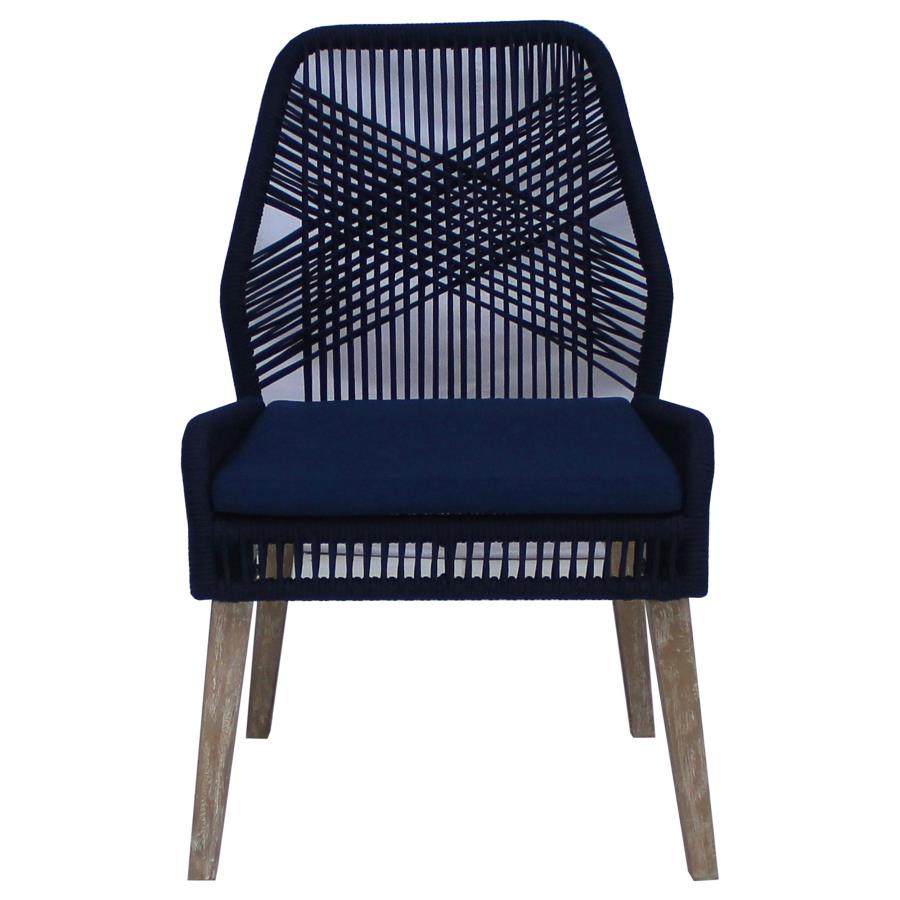 Nakia Blue Side Chair - MyWaynesHome #