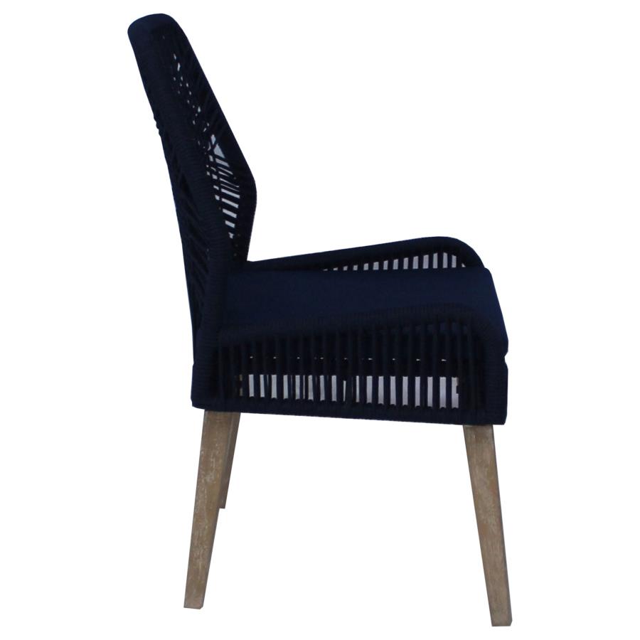 Nakia Blue Side Chair - MyWaynesHome #