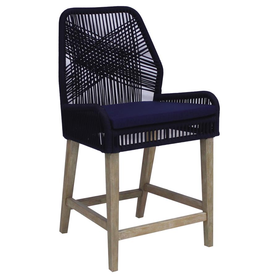 Nakia Blue Counter Stool - MyWaynesHome #