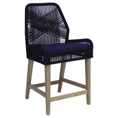 Nakia Blue Counter Stool - MyWaynesHome #