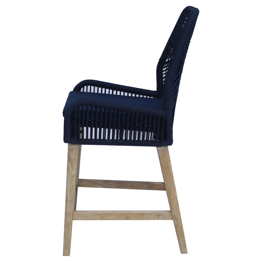 Nakia Blue Counter Stool - MyWaynesHome #