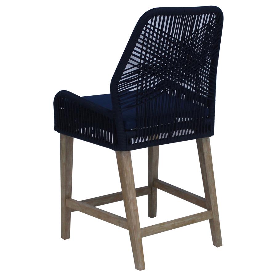 Nakia Blue Counter Stool - MyWaynesHome #