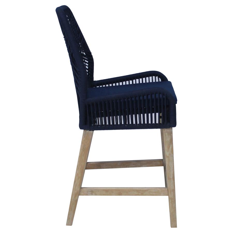 Nakia Blue Counter Stool - MyWaynesHome #