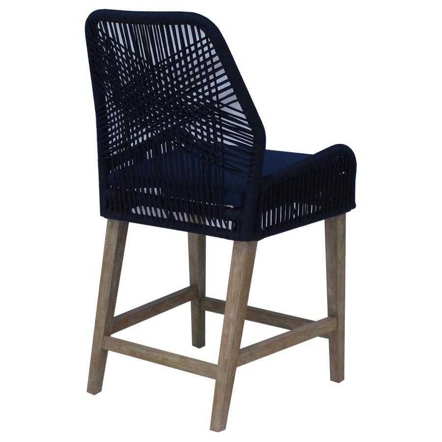 Nakia Blue Counter Stool - MyWaynesHome #