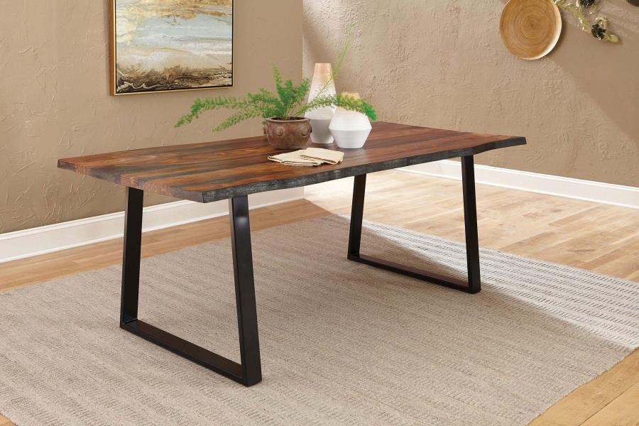 Ditman Brown Dining Table - MyWaynesHome #