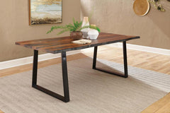 Ditman Brown Dining Table - MyWaynesHome #