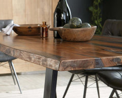 Ditman Brown Dining Table - MyWaynesHome #