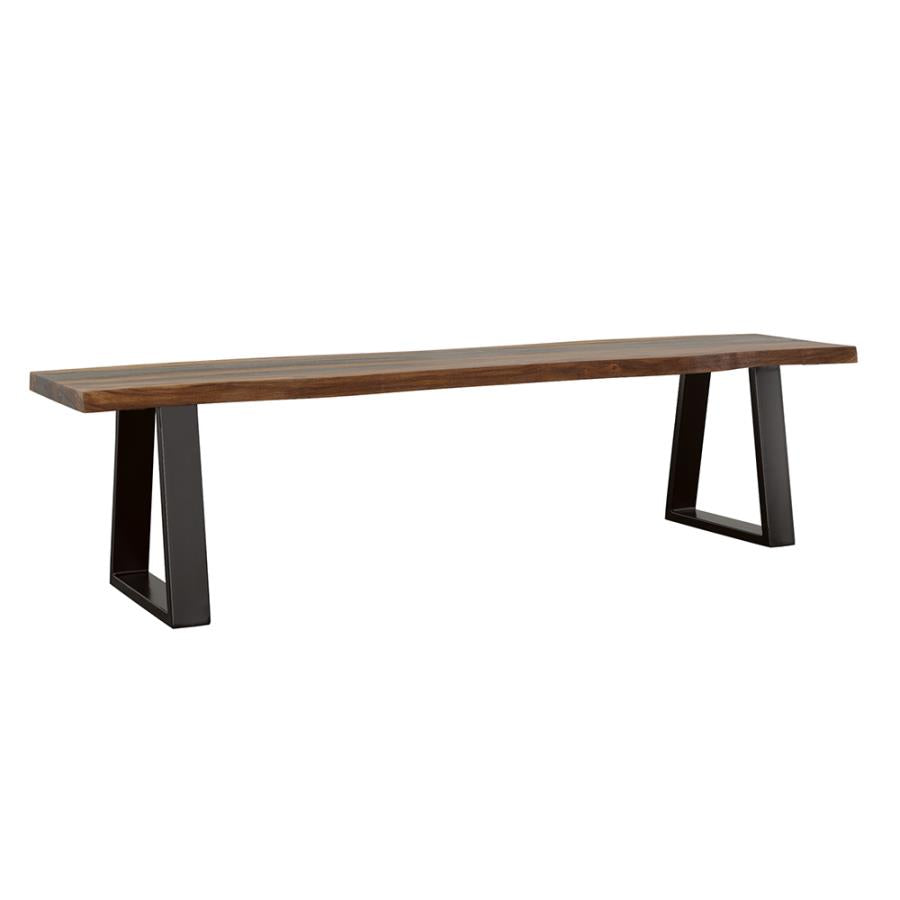 Ditman Brown Bench - MyWaynesHome #