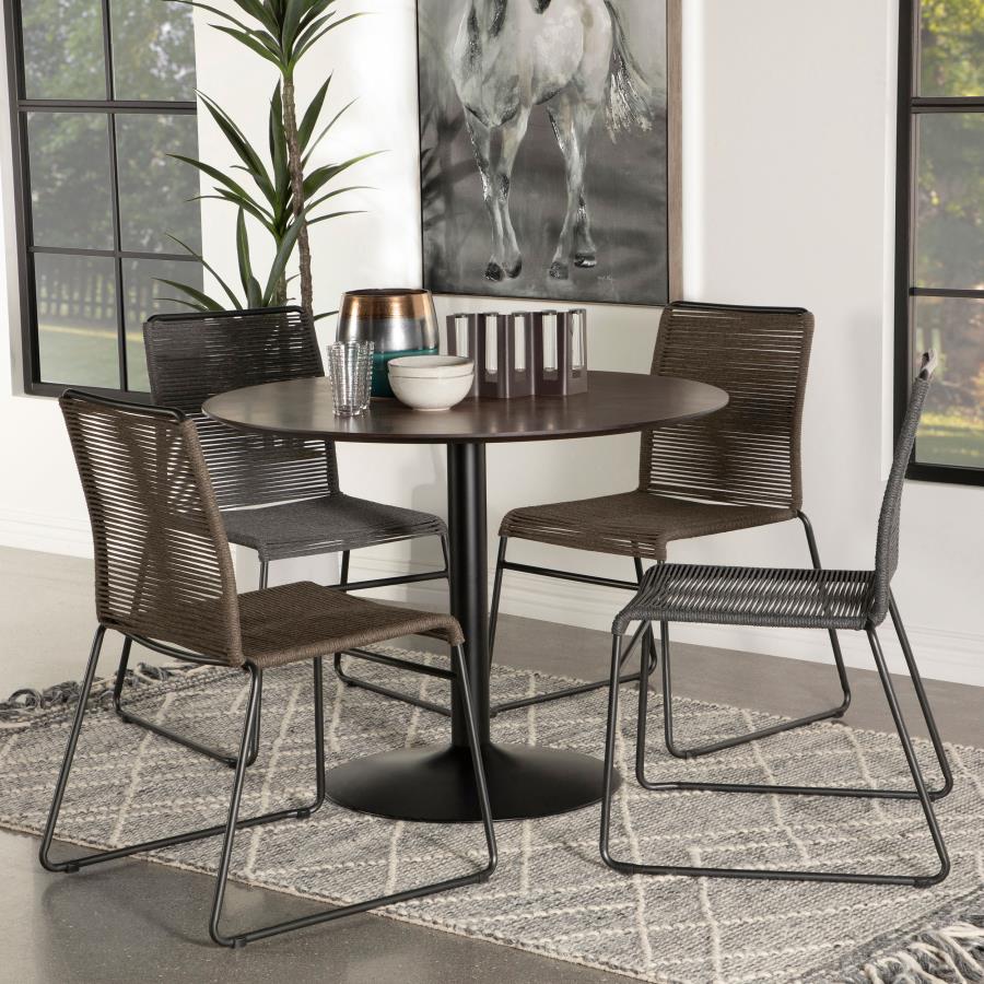 Cora Brown Dining Table - MyWaynesHome #