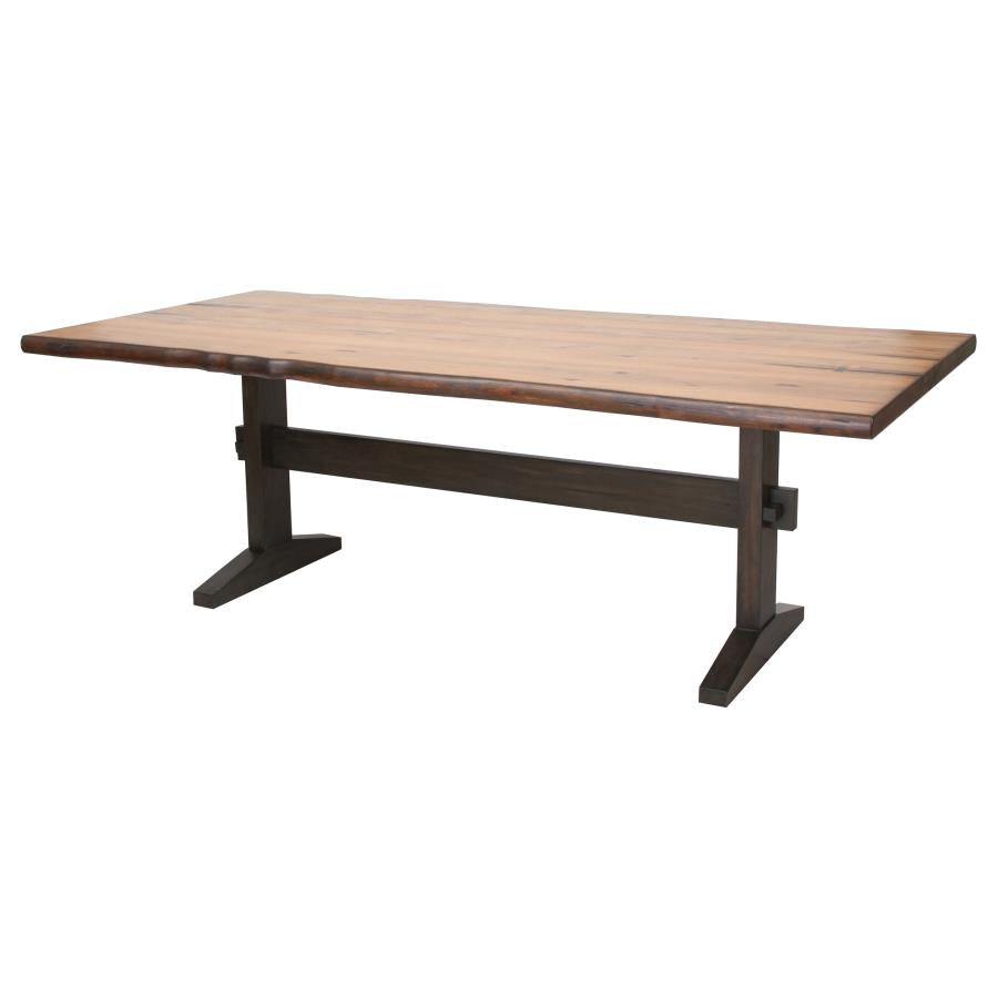 Bexley Brown Dining Table - MyWaynesHome #