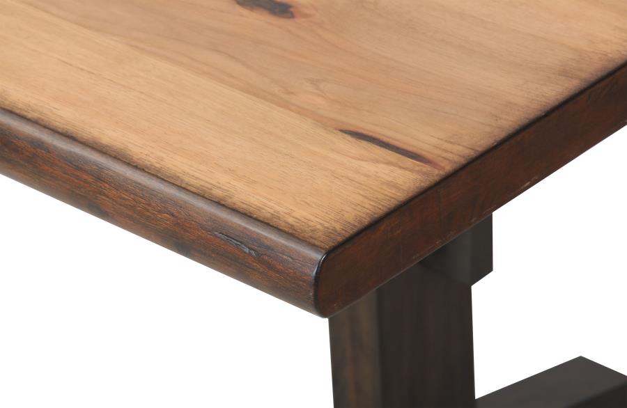 Bexley Brown Dining Table - MyWaynesHome #