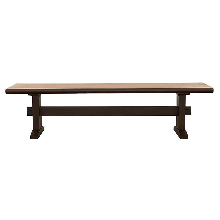 Bexley Brown Bench - MyWaynesHome #