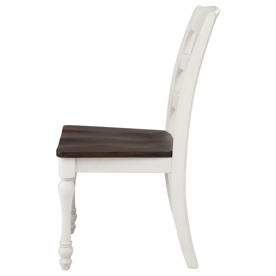 Madelyn White Side Chair - MyWaynesHome #