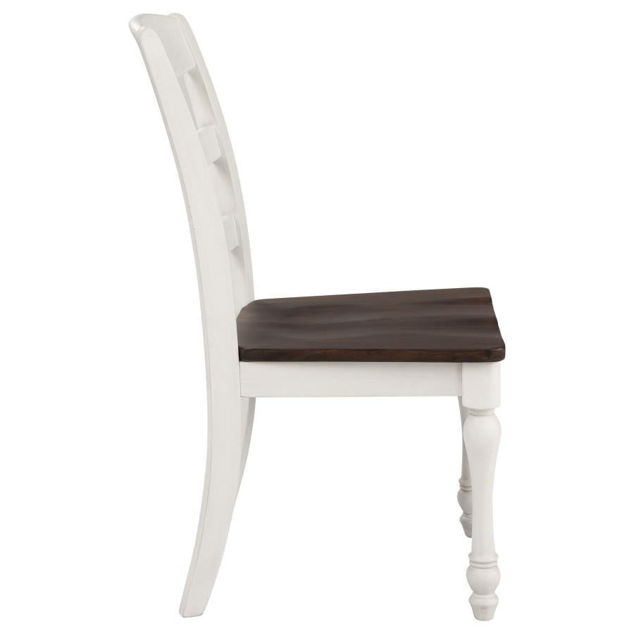 Madelyn White Side Chair - MyWaynesHome #