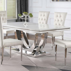 Kerwin White Dining Table - MyWaynesHome #