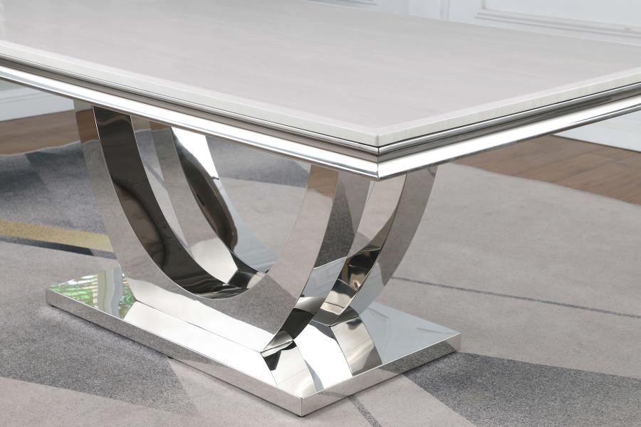 Kerwin White Dining Table - MyWaynesHome #