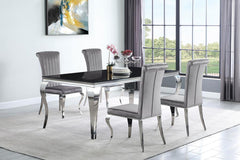 Carone Grey 5 Pc Dining Set - MyWaynesHome #