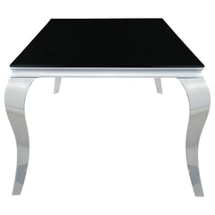 Carone Silver Dining Table - MyWaynesHome #