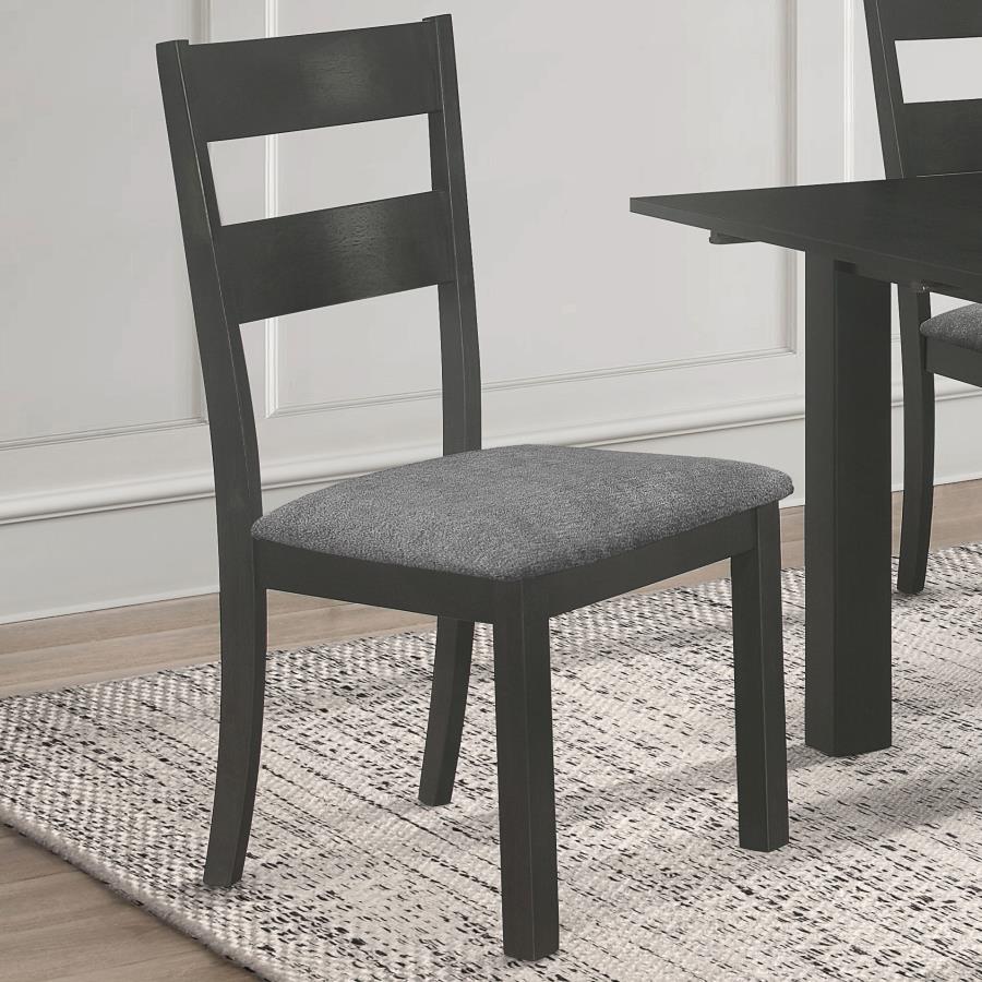 Jakob Black Side Chair - MyWaynesHome #