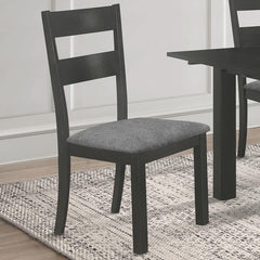 Jakob Black Side Chair - MyWaynesHome #